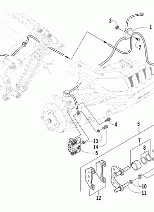 HYDRAULIC BRAKE ASSEMBLY