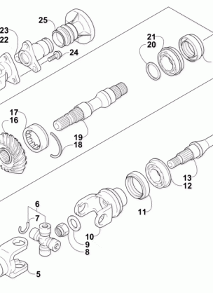 SECONDARY DRIVE ASSEMBLY