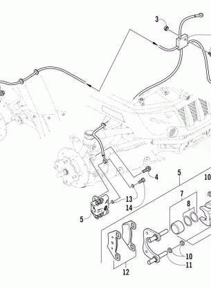 HYDRAULIC BRAKE ASSEMBLY