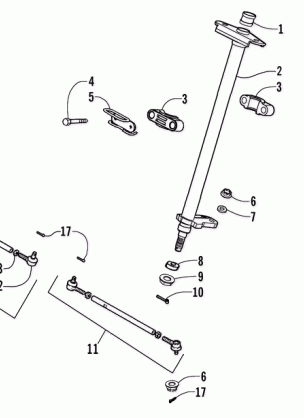 STEERING POST ASSEMBLY