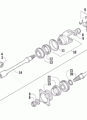 SECONDARY DRIVE ASSEMBLY