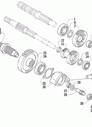 SECONDARY TRANSMISSION ASSEMBLY