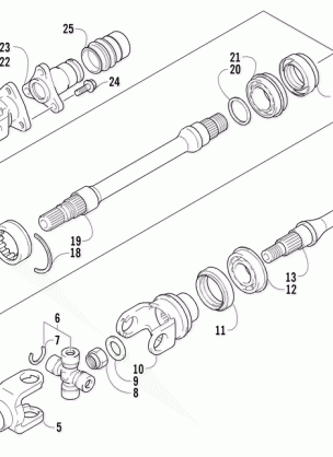 SECONDARY DRIVE ASSEMBLY