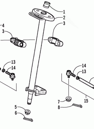 STEERING POST ASSEMBLY