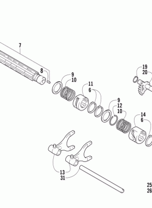 GEAR SHIFTING ASSEMBLY