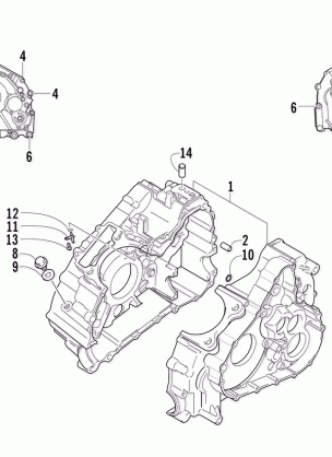 CRANKCASE ASSEMBLY