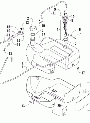 GAS TANK ASSEMBLY