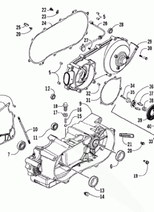 CRANKCASE ASSEMBLY