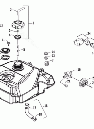 GAS TANK ASSEMBLY