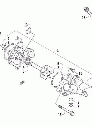 WATER PUMP ASSEMBLY