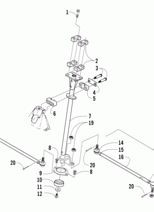 STEERING POST ASSEMBLY