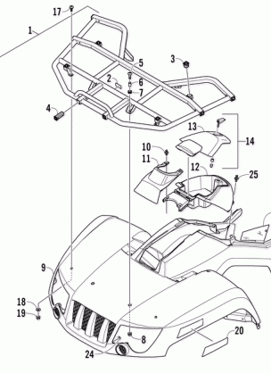 FRONT BODY PANEL ASSEMBLY