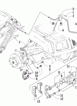 HYDRAULIC BRAKE ASSEMBLY