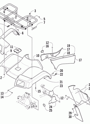 FRONT BODY PANEL ASSEMBLY