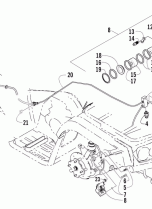 HYDRAULIC BRAKE ASSEMBLY