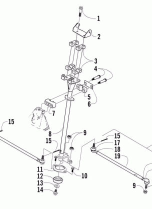 STEERING POST ASSEMBLY