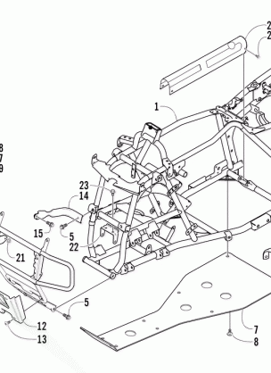 FRAME AND RELATED PARTS