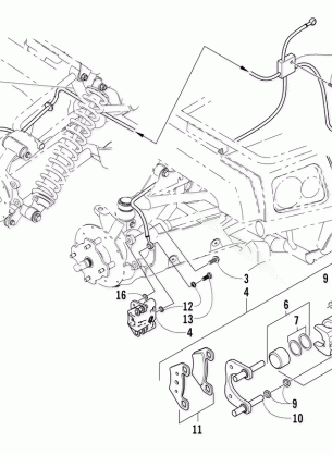 HYDRAULIC BRAKE ASSEMBLY