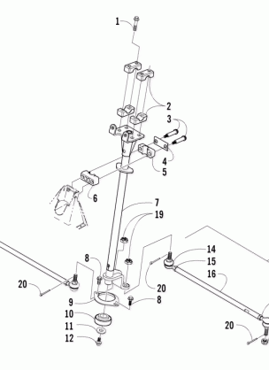 STEERING POST ASSEMBLY