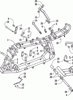 FRAME AND RELATED PARTS