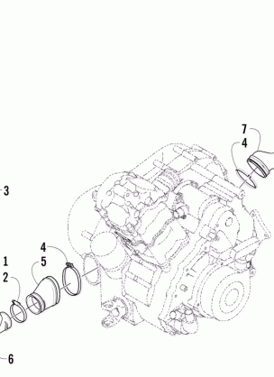 CASE / BELT COOLING ASSEMBLY