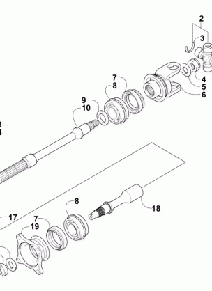 SECONDARY DRIVE ASSEMBLY