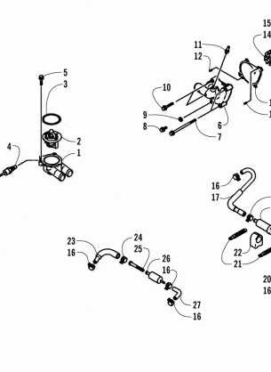 WATER PUMP / THERMOSTAT ASSEMBLY