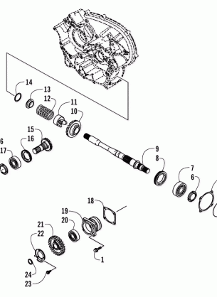 FRONT BEVEL GEAR