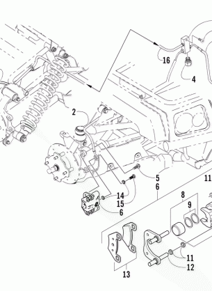 HYDRAULIC BRAKE ASSEMBLY