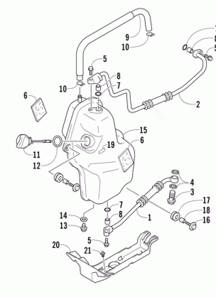 OIL HOSE ASSEMBLY