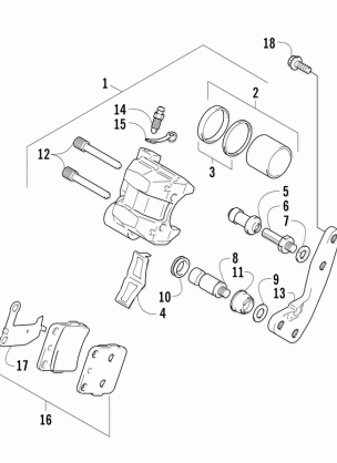 FRONT BRAKE ASSEMBLY