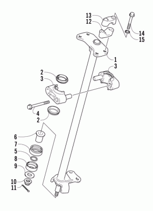 STEERING POST ASSEMBLY