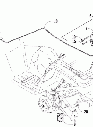 HYDRAULIC BRAKE ASSEMBLY