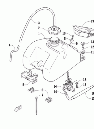 GAS TANK ASSEMBLY