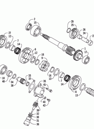 SECONDARY TRANSMISSION ASSEMBLY