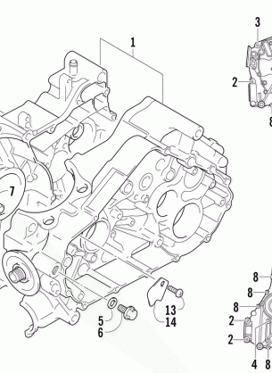 CRANKCASE ASSEMBLY