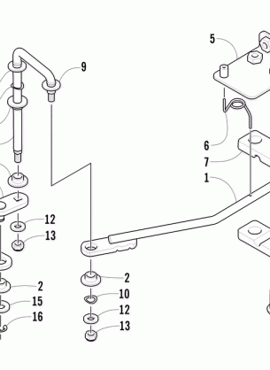 FRONT DRIVE SHIFT LINKAGE ASSEMBLY