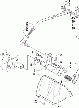 REVERSE SHIFT LEVER ASSEMBLY