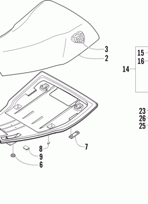 SEAT AND BATTERY ASSEMBLIES