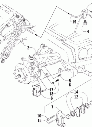 HYDRAULIC BRAKE ASSEMBLY