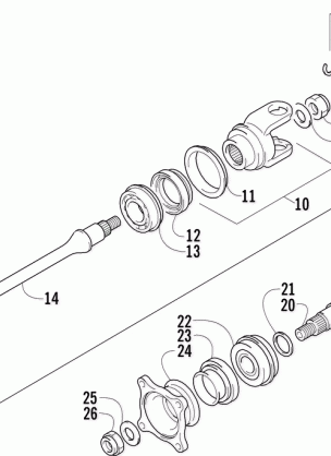 SECONDARY DRIVE ASSEMBLY