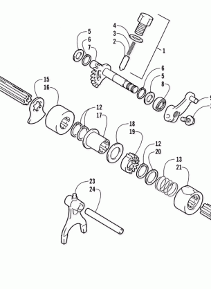 SECONDARY SHIFTING ASSEMBLY