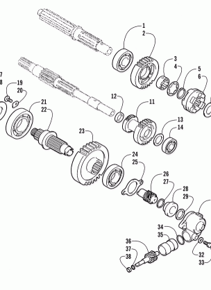 SECONDARY TRANSMISSION ASSEMBLY