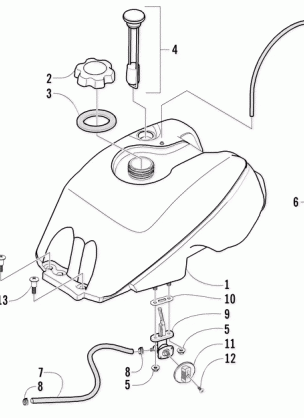 GAS TANK ASSEMBLY