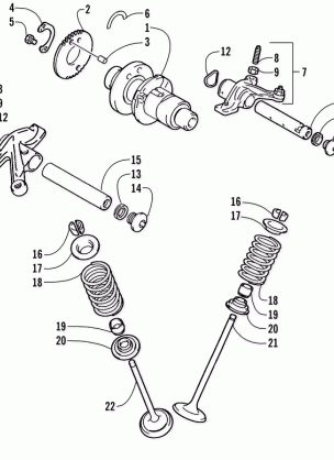 CAMSHAFT / VALVE ASSEMBLY