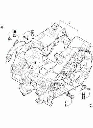 CRANKCASE ASSEMBLY