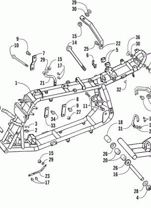 FRAME AND RELATED PARTS