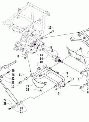 REAR SUSPENSION ASSEMBLY