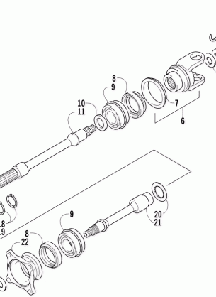 SECONDARY DRIVE ASSEMBLY