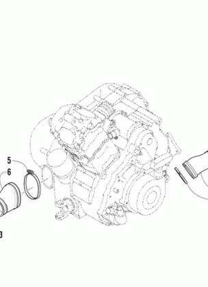 CASE / BELT COOLING ASSEMBLY